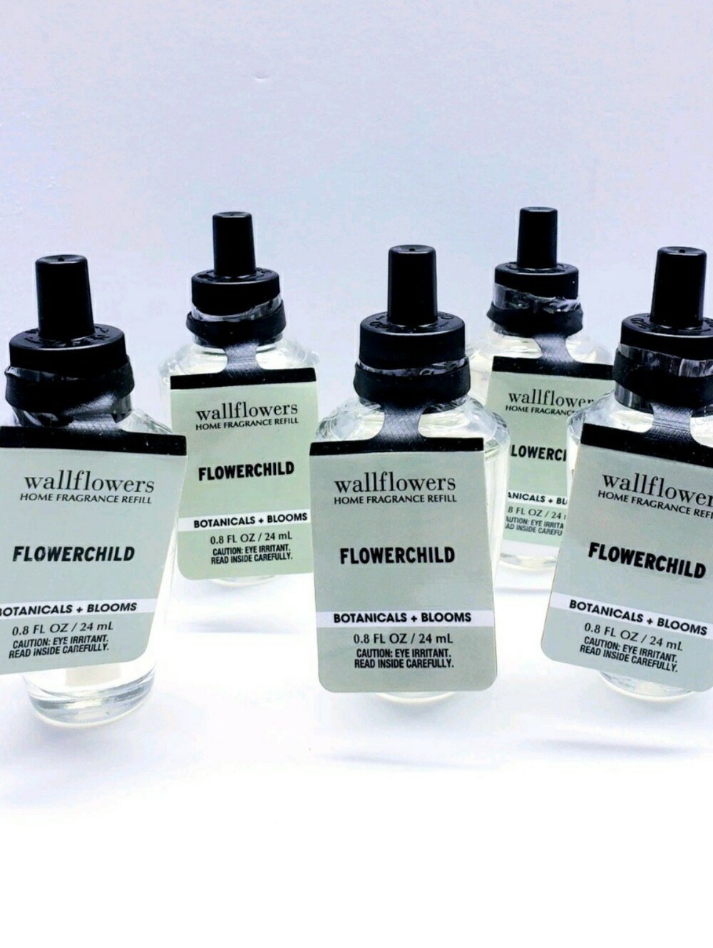 Bath & Body Works FLOWERCHILD Wallflowers Home Fragrance Refill, 0.8 oz (5 Pcs)